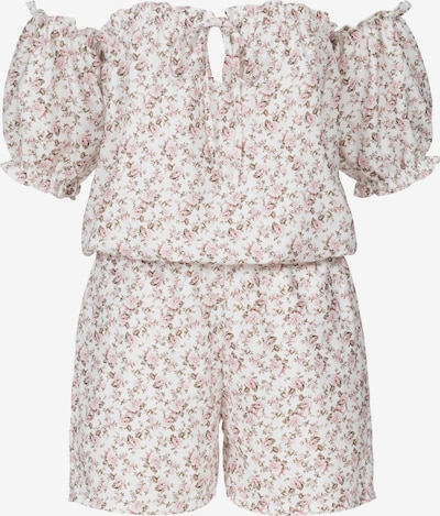 Cloud5ive Jumpsuit in beige / rosa / weiß, Produktansicht