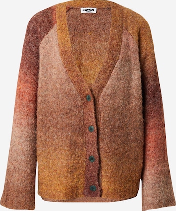 Cardigan 'Hazel' KAVAZI en marron : devant