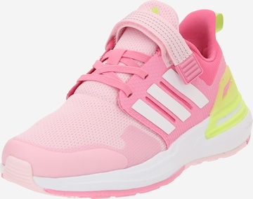 ADIDAS SPORTSWEAR Athletic Shoes 'Rapidasport Bounce Elastic Lace Strap' in Pink: front
