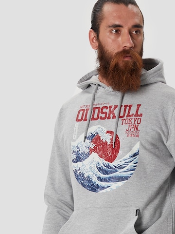 Oldskull Sweatshirt 'Asian Big W' in Grijs