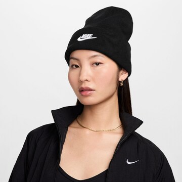 Bonnet 'Peak Futura' Nike Sportswear en noir