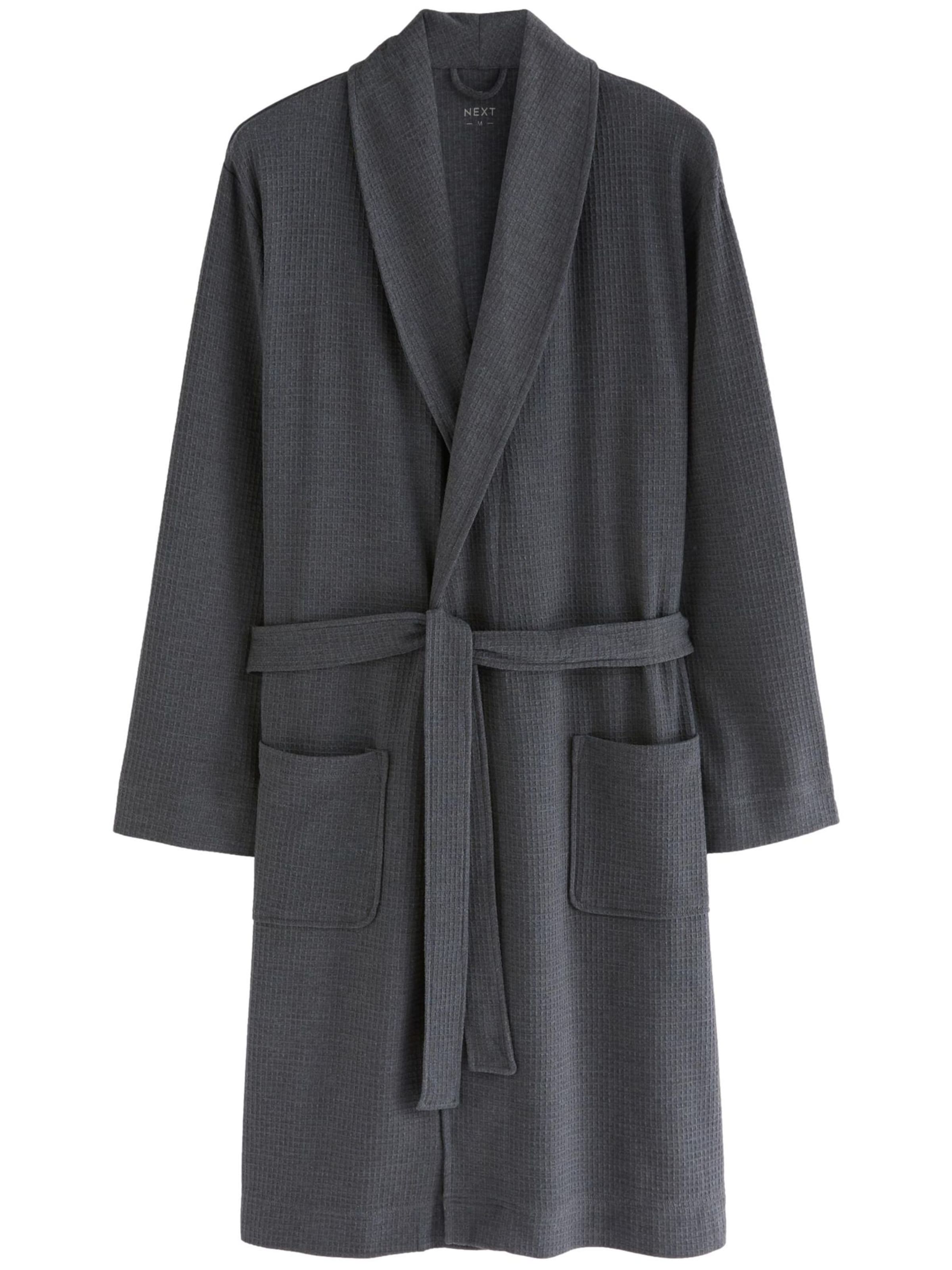 Next Lühike hommikumantel, värv hall: eest vaates