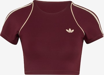 ADIDAS PERFORMANCE Functioneel shirt 'Sst' in Rood: voorkant