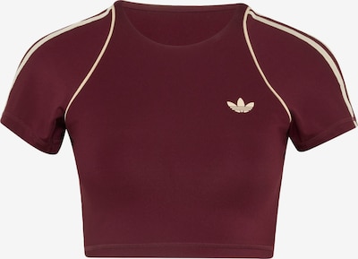 ADIDAS PERFORMANCE adidas Originals Sport Superstar BH-T-Shirt in XXS in bordeaux / weiß, Produktansicht