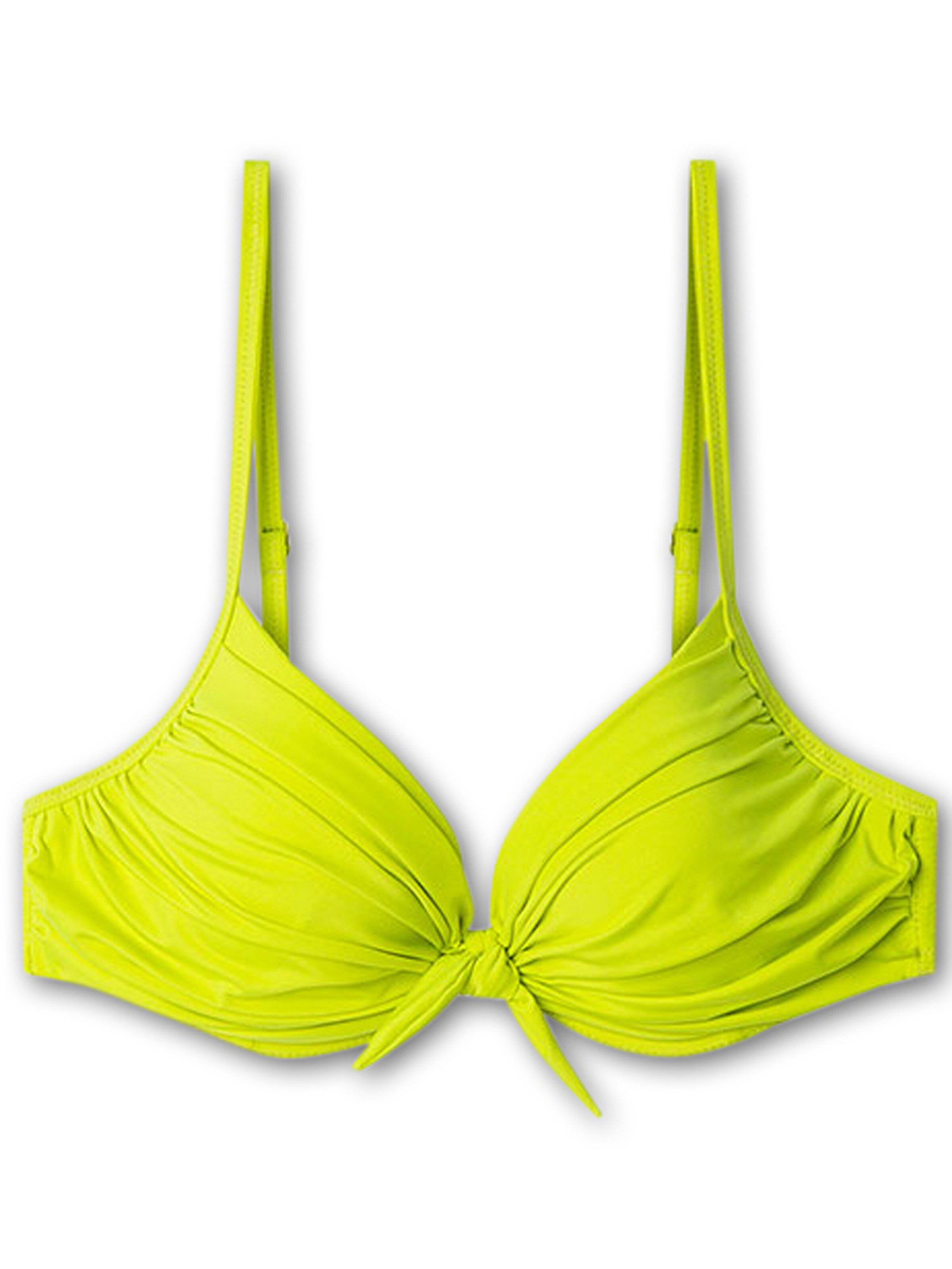 Gisela Балконет Верх бикини в Зеленый: спереди