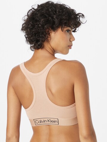 Bustier Soutien-gorge Calvin Klein Underwear en beige