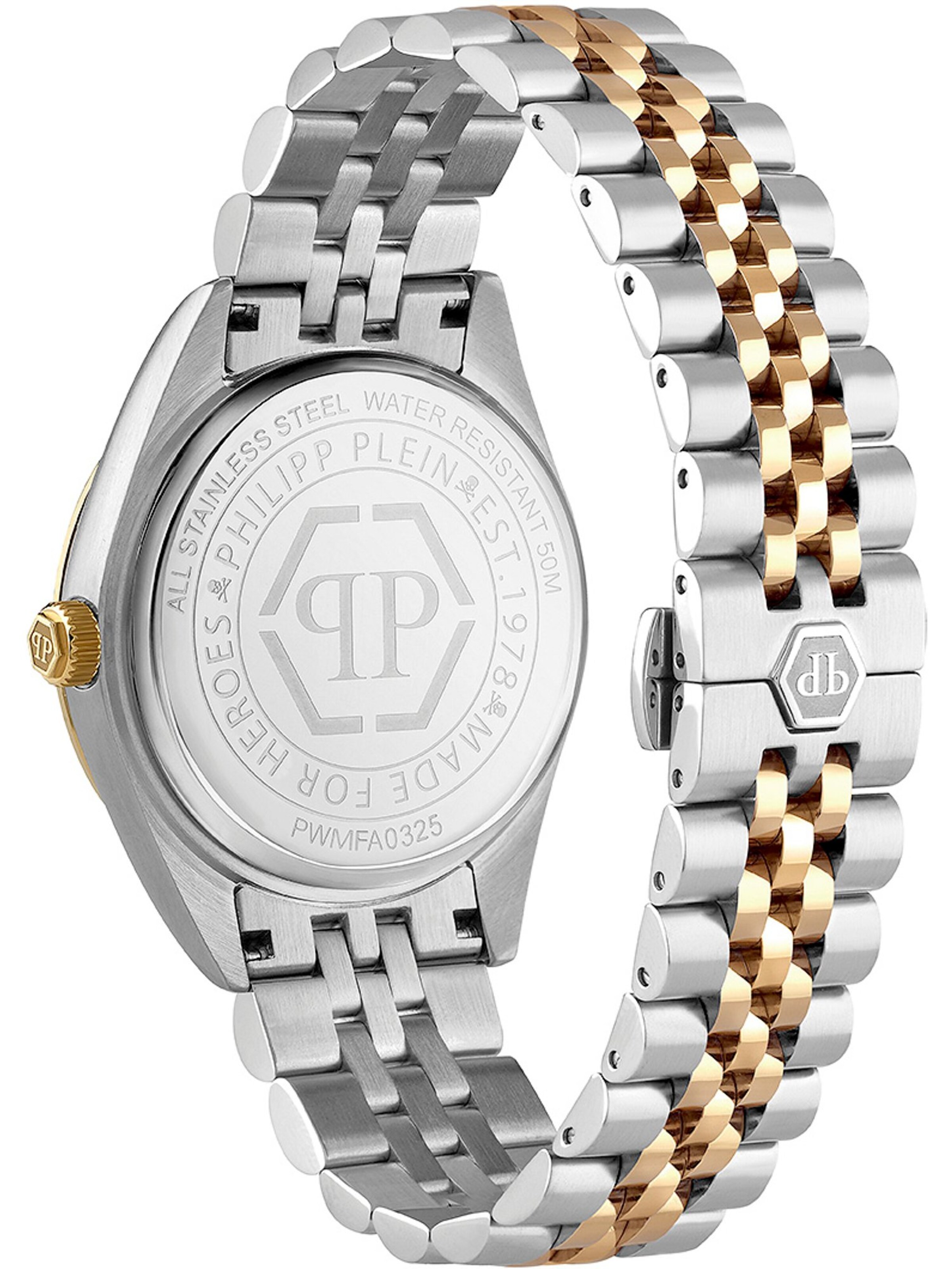 Philipp Plein Watches Analog watch 'Date Superlative Gent' in Green