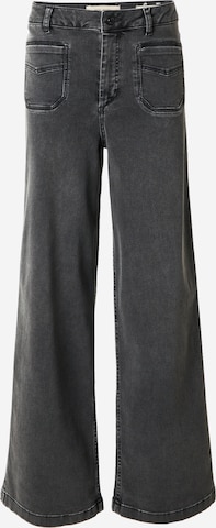 MOS MOSH Wide Leg Farkut 'MMColette Deluxe' värissä harmaa: etupuoli