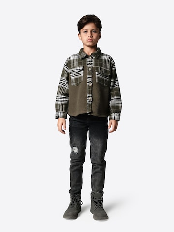 Solang Regular Fit Karohemd Shirt Hemd Brusttasche lässiger Look in Grün: Vorderseite