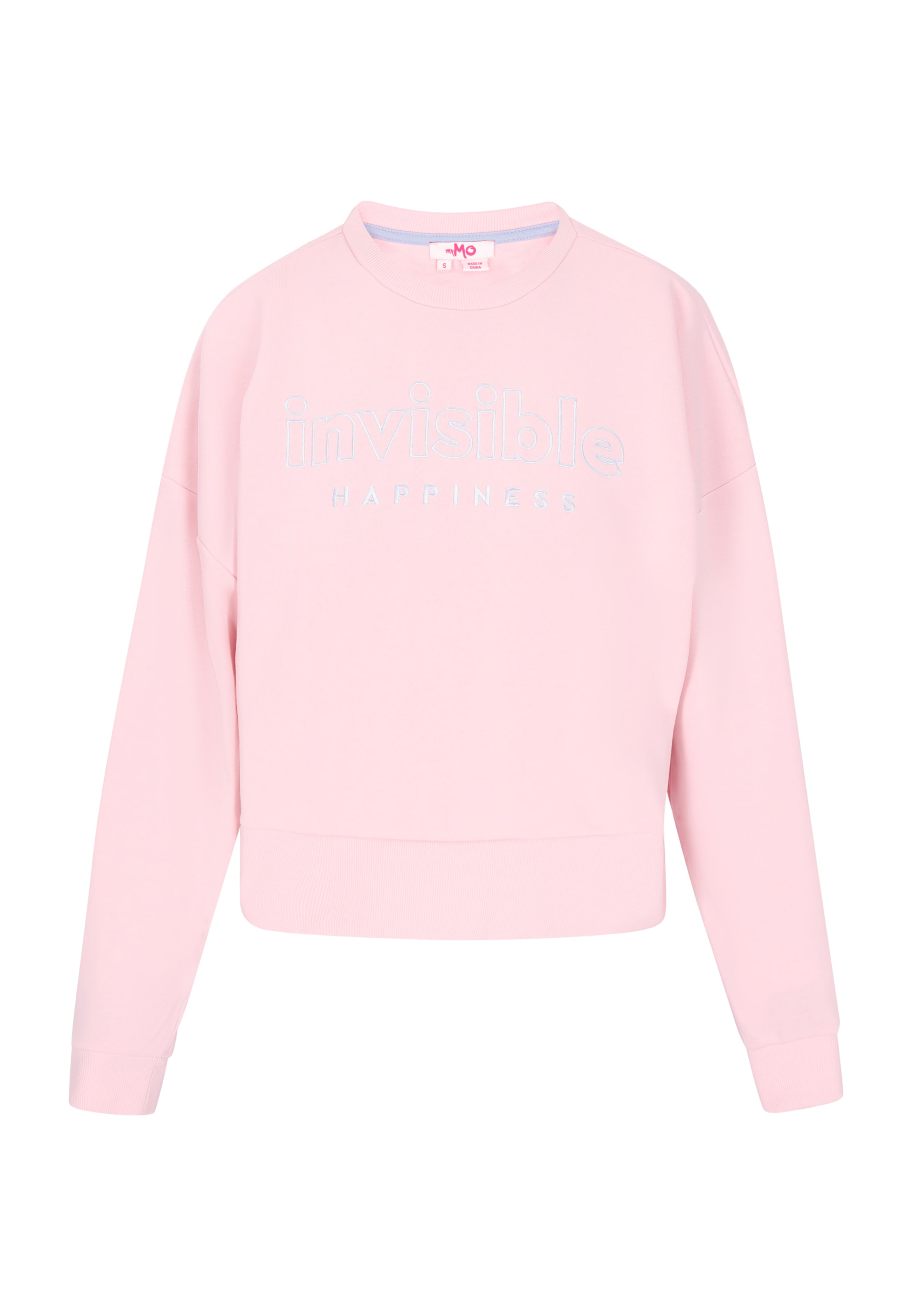 MYMO - Sweatshirt 'Back To School' em rosa: frente