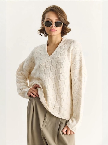 Pullover 'Pullover' di Bianco Lucci in beige