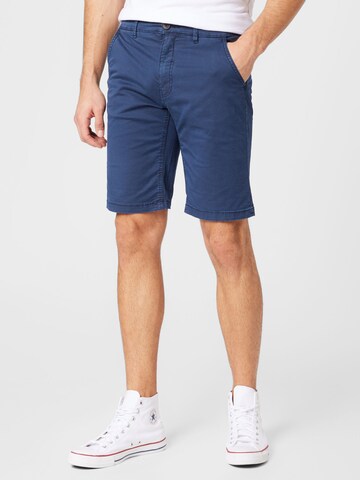 BLEND Regular Shorts in Blau: predná strana