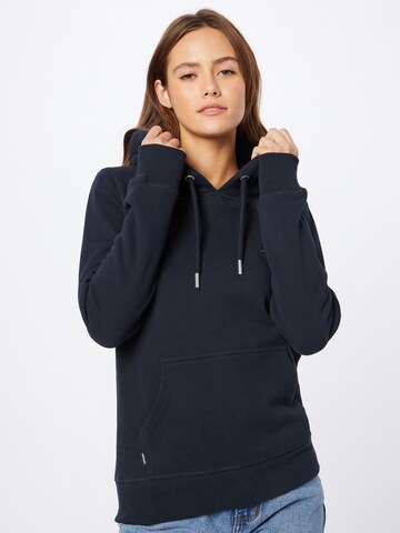 Sweat-shirt Superdry en bleu : devant