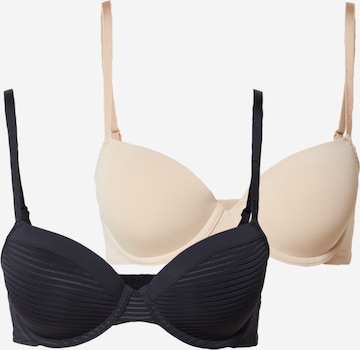 Dorina T-shirt Bra 'LOUISE' in Beige: front