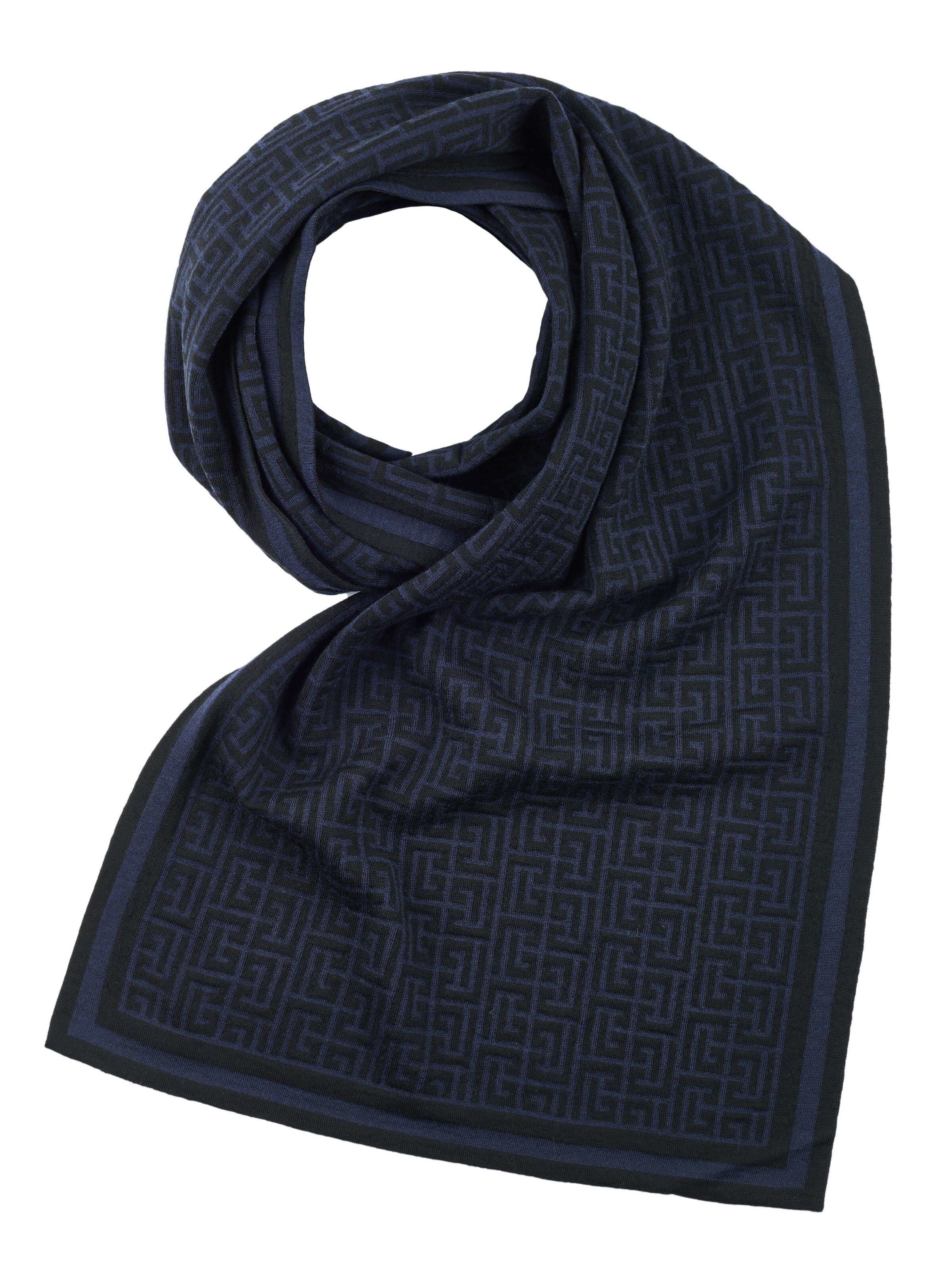 Balmain Scarf in Blue: front
