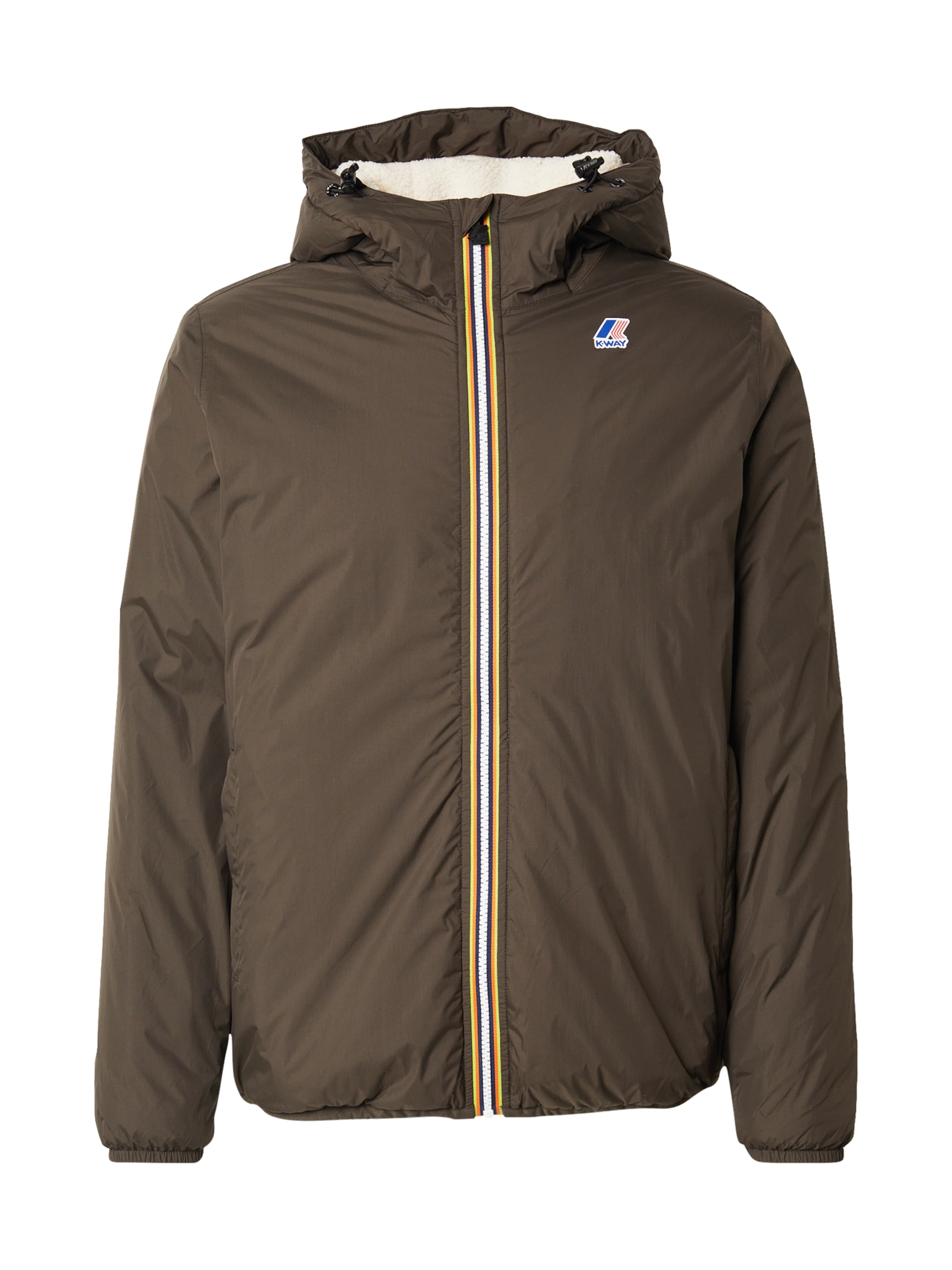 K-Way Jacke  'Le Vrai 4.0 Claude' in Grün: Vorderseite