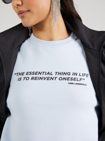 Karl Lagerfeld Sweatshirt in Blau