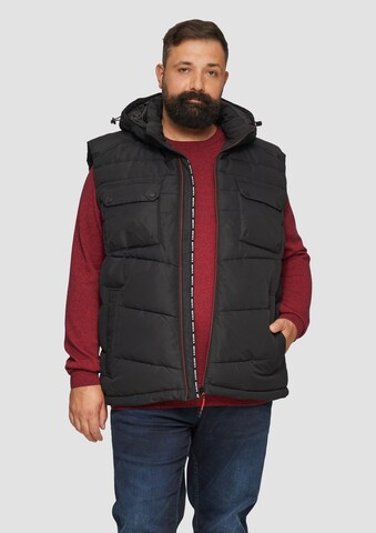 Gilet s.Oliver en noir : devant