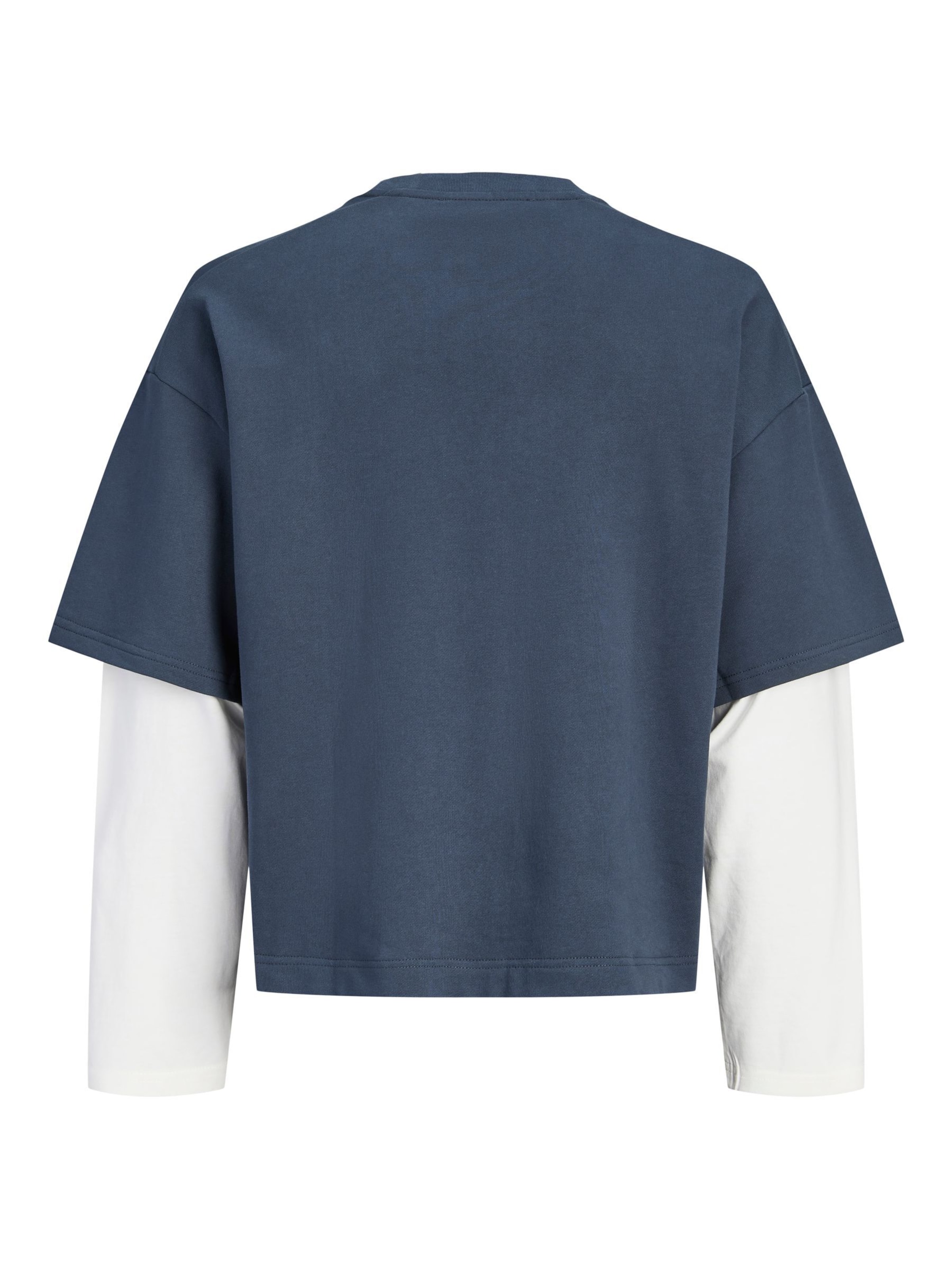 Jack & Jones Junior Sweatshirt 'JCOECHO' in Blau