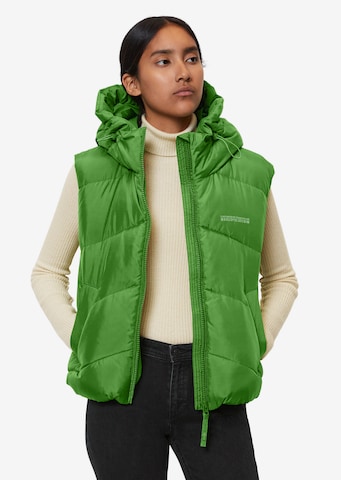 Marc O'Polo Bodywarmer in Groen: voorkant