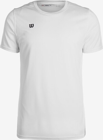 WILSON Performance Shirt in White: front