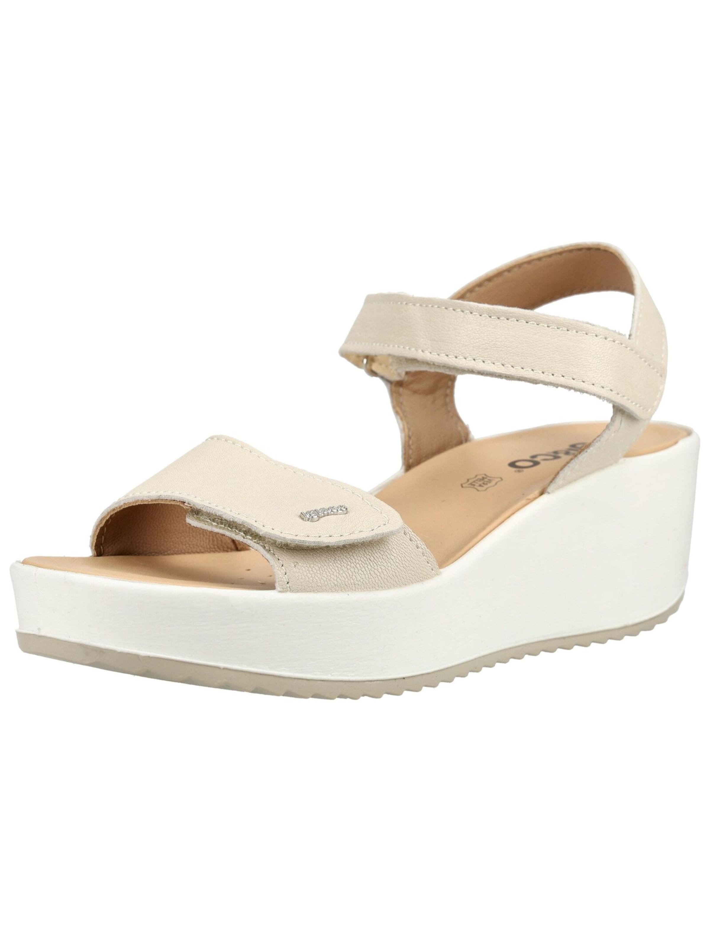 Sandales IGI&CO en beige : devant