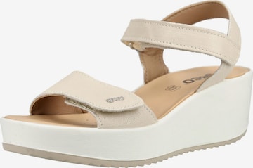 Sandales IGI&CO en beige : devant