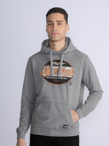 Felpa 'Ashland' di Petrol Industries in grigio: frontale