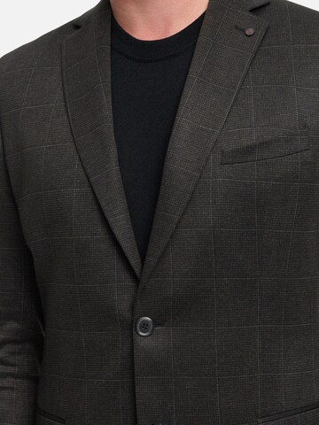 Zuitable Slim Fit Sakko 'DiNick'‌‌ in Braun