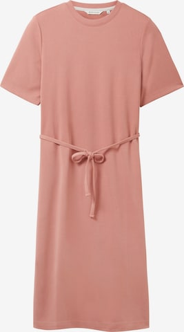 TOM TAILOR Φόρεμα σε ροζ: μπροστά