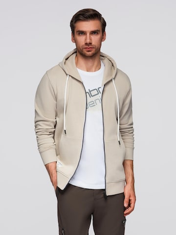 Sweat-shirt Ombre en beige : devant