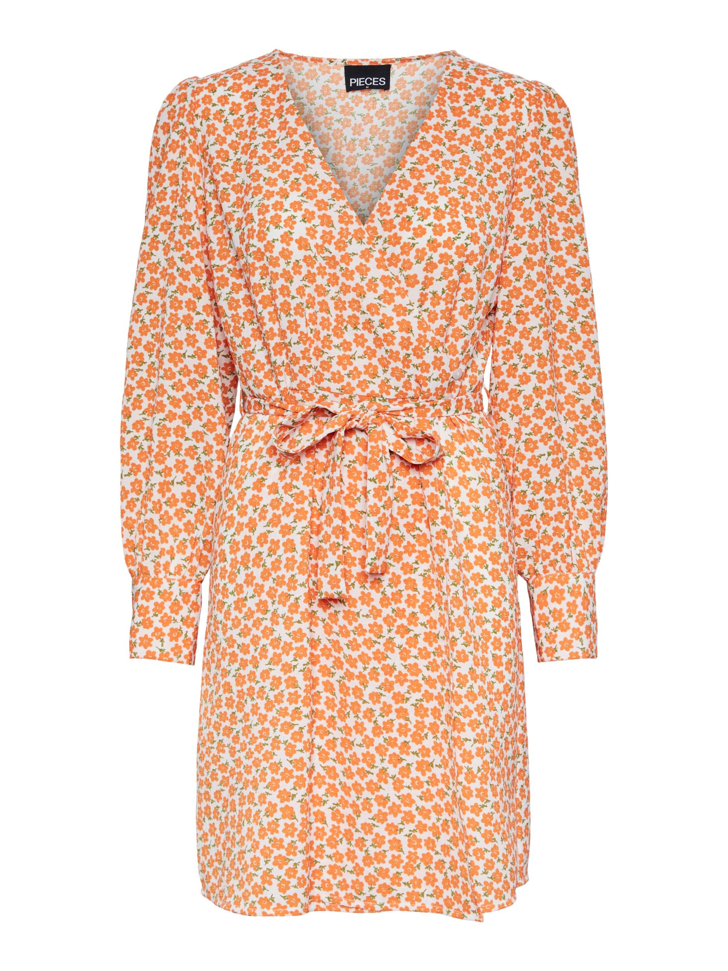 PIECES Mekko 'JOE' värissä valkoinen: etupuoli