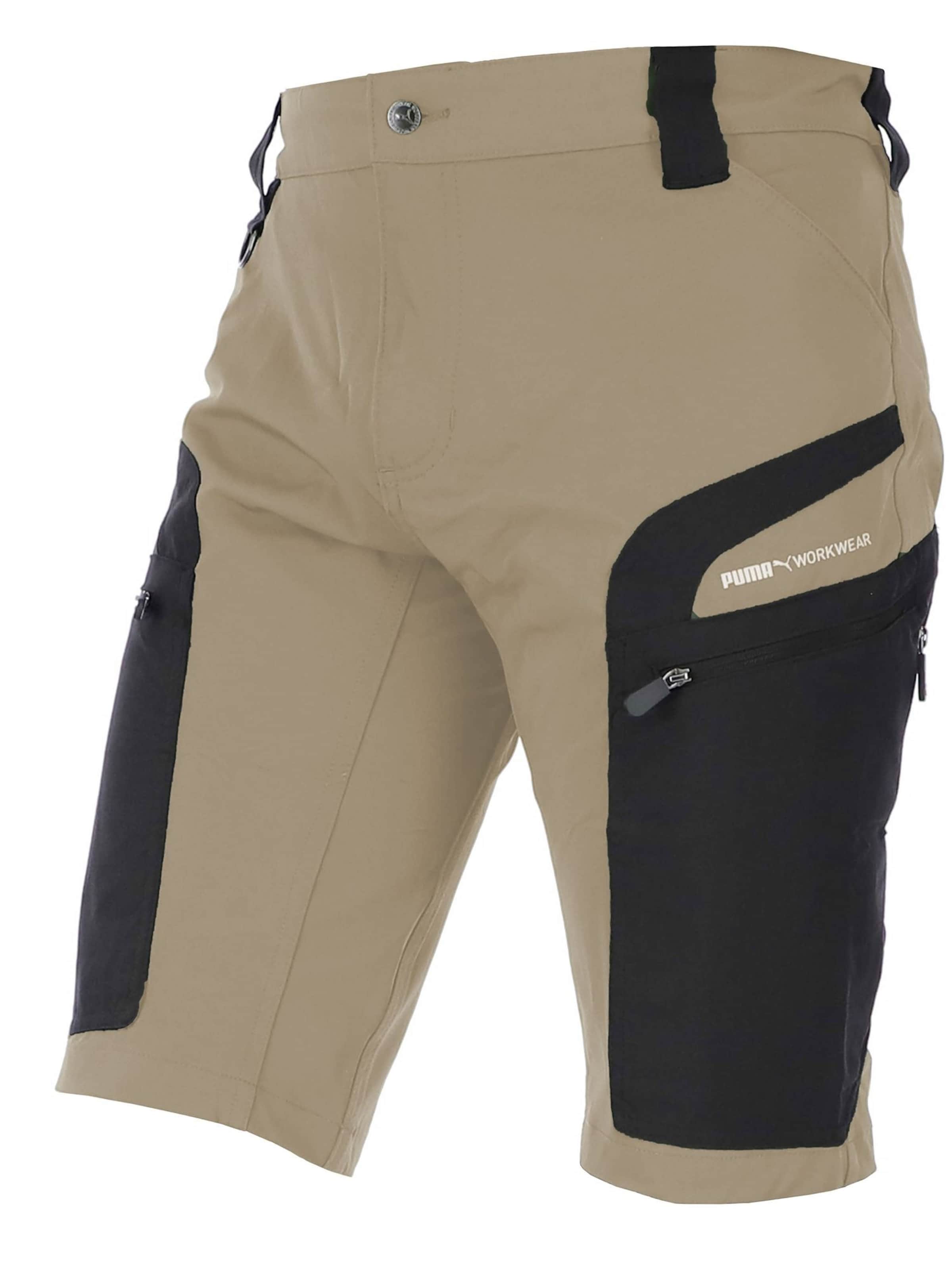 PUMA Workwear Regular Athletic Pants 'Puma Workwear Pro One Adventure' in Brown: front