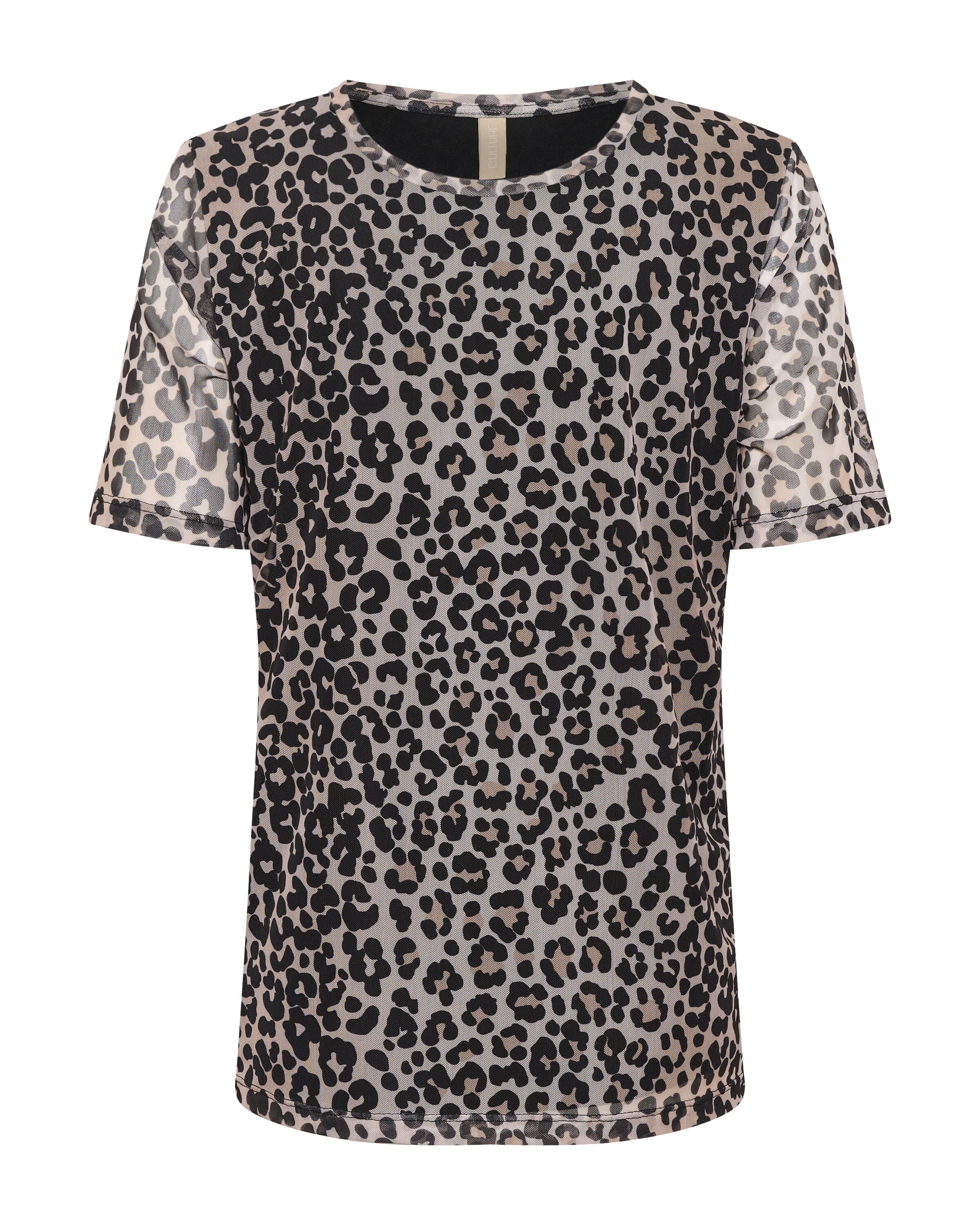 CULTURE Shirt 'CUcalli' in Brown: front