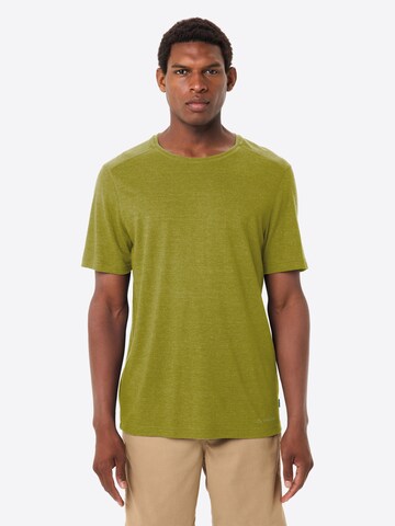 VAUDE Funktionsshirt 'Redmont Hemp' in Grün: Vorderseite
