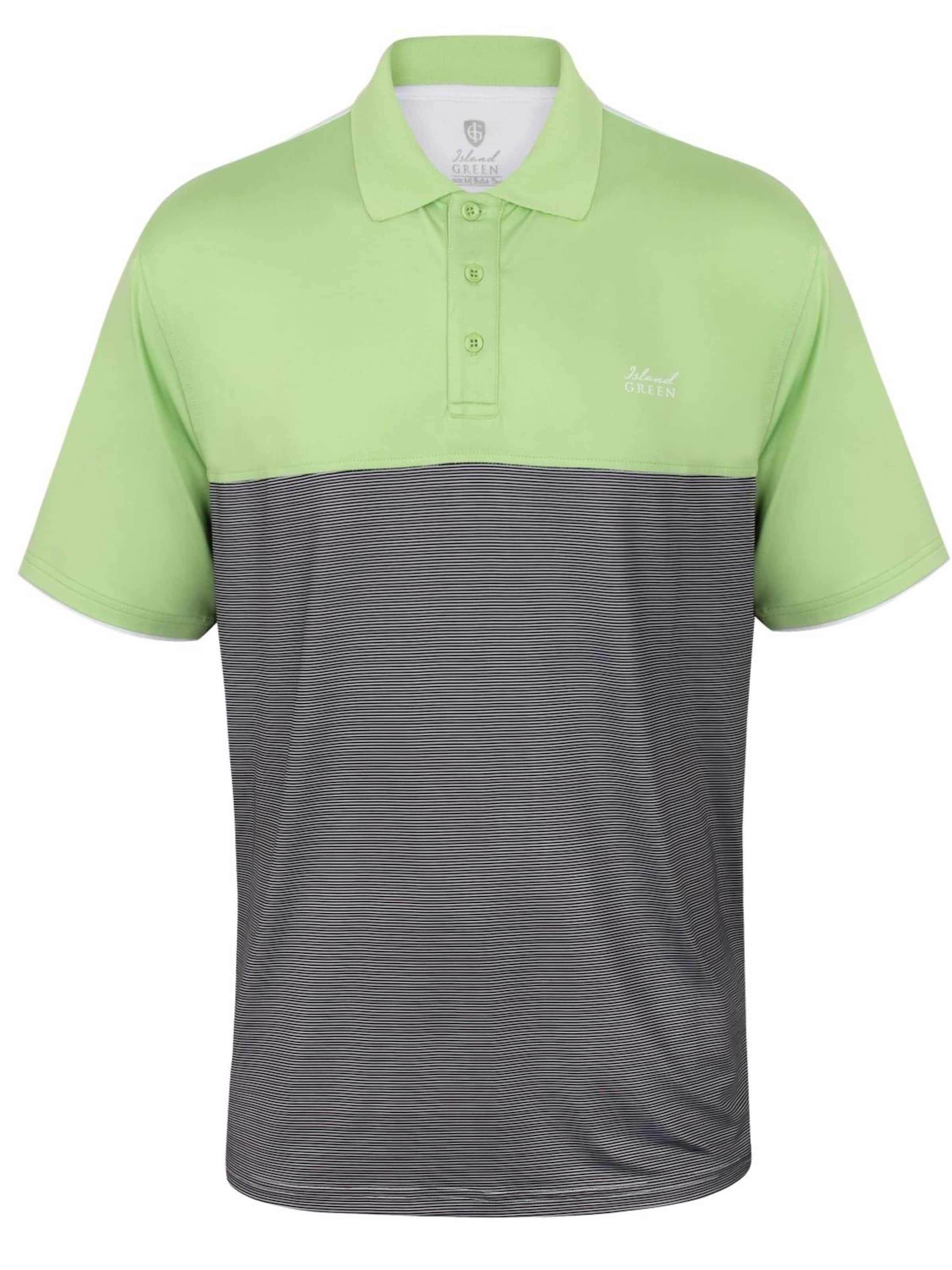 Maglietta di Cocain Underwear in verde: frontale