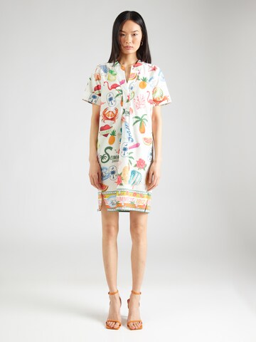 Frogbox Kleid in Beige: Vorderseite