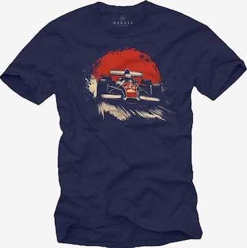 MAKAYA Shirt in Blau: Vorderseite