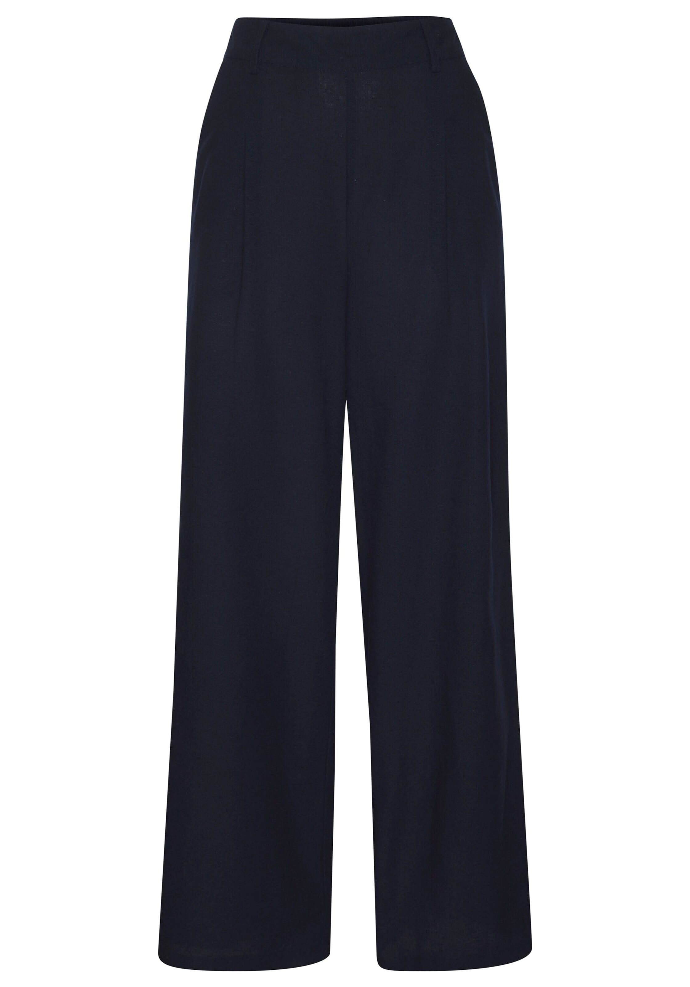 Largi Pantaloni cutați de la LASCANA pe albastru: față