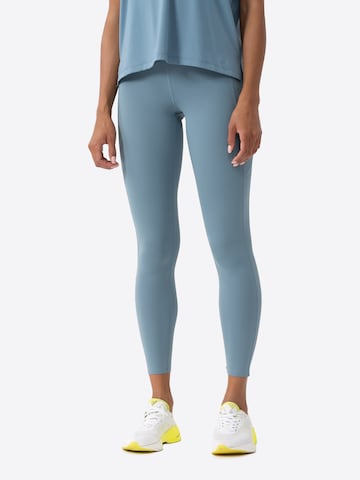 Skinny Pantaloni sportivi di 4F in blu