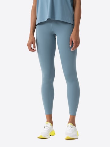 4F Skinny Spodnie sportowe w kolorze niebieski