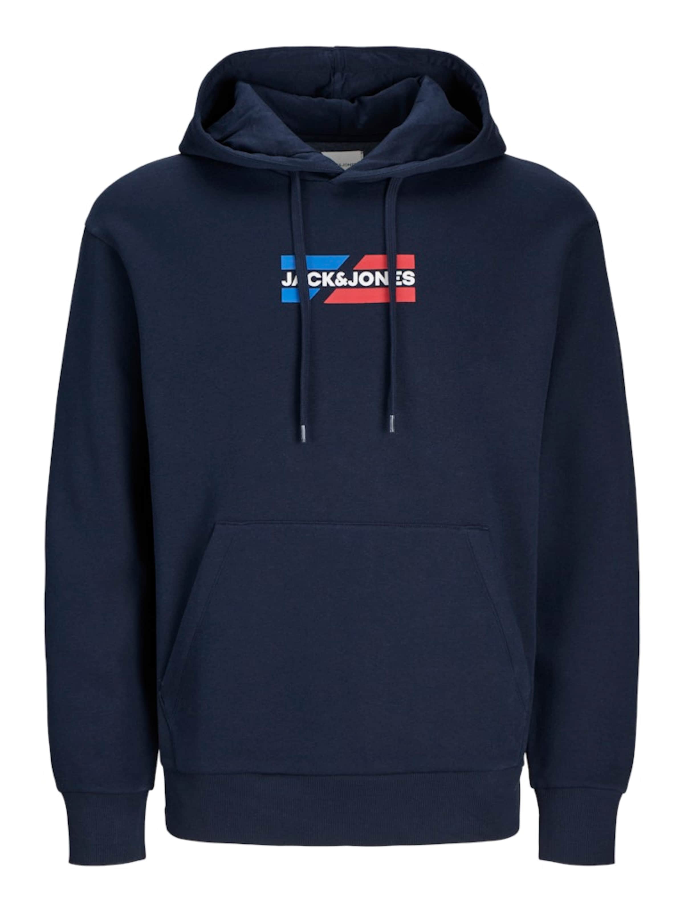 JACK & JONES Sweatshirt 'JJECorp' i blå: forside