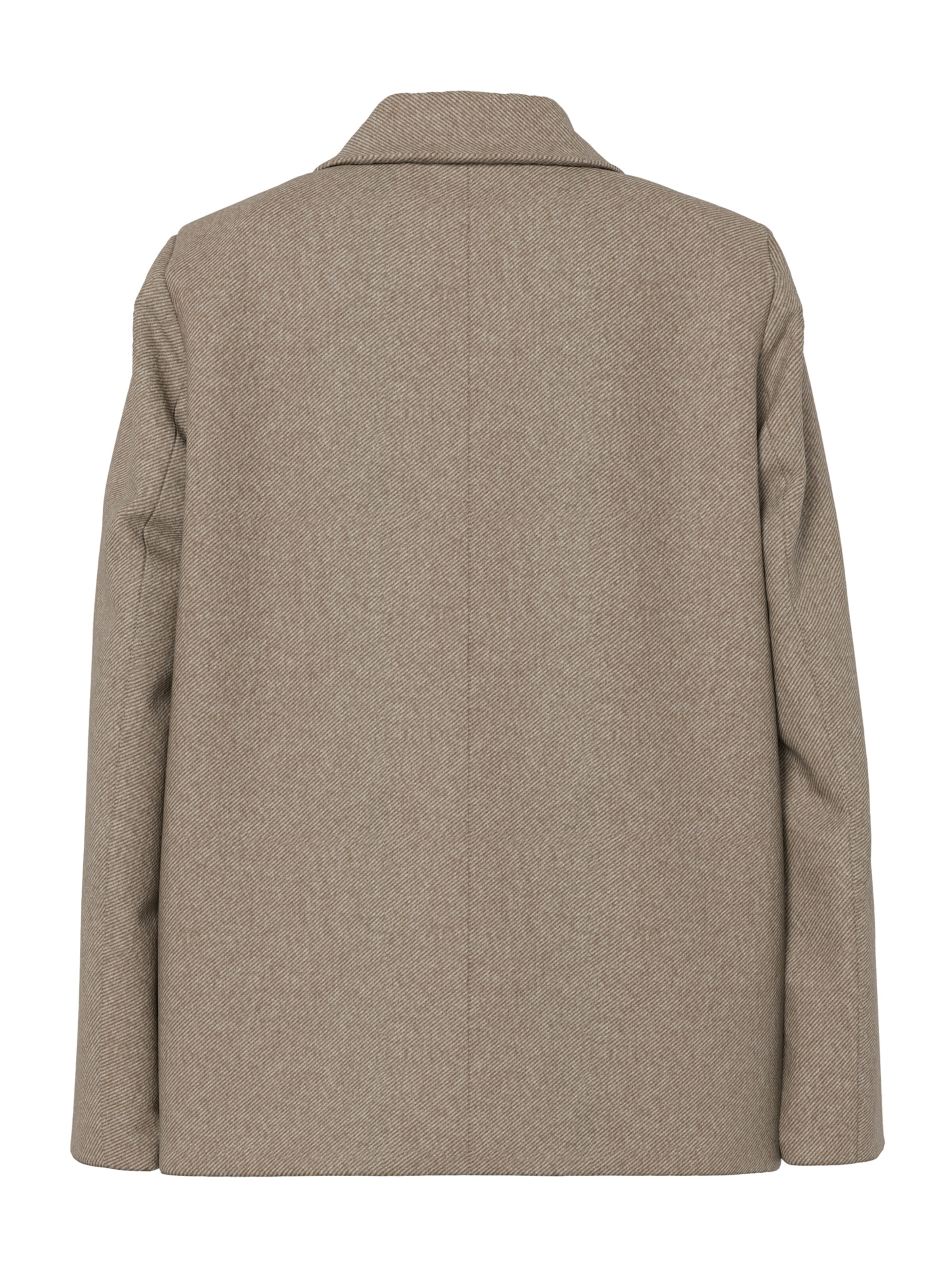 PIECES Демисезонное пальто 'PCBIANCA' в Серый