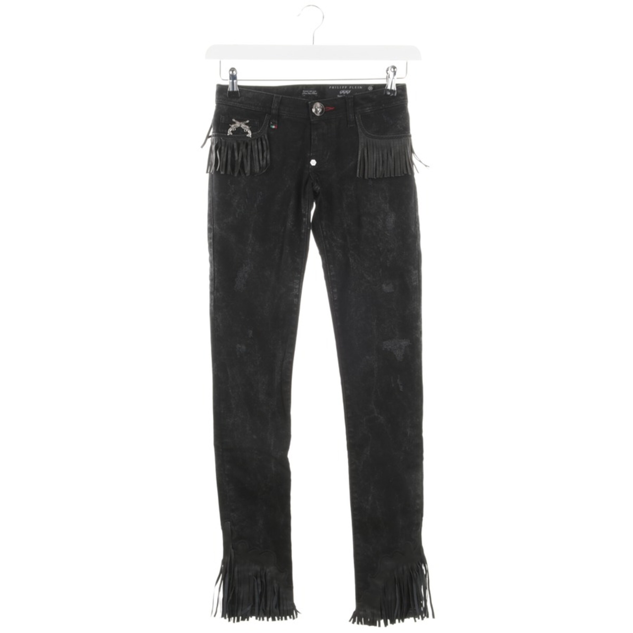 Philipp Plein Jeans 25 in Grau: Vorderseite