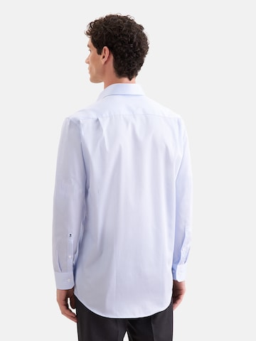 SEIDENSTICKER Comfort Fit Hemd in Blau