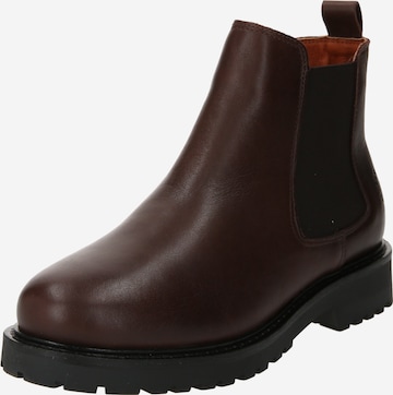 Ca'Shott Chelsea Boots 'CASAYA' in Brown: front