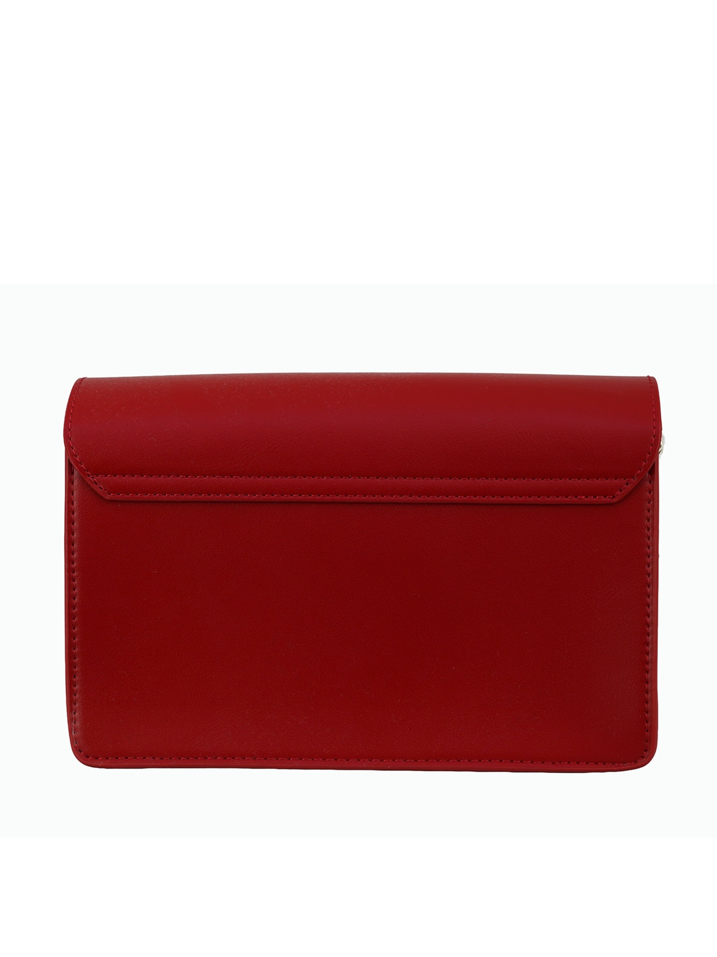 Borsa a spalla 'Borsa a Spalla Carol Miniflap Bruno Magli Eco-Pelle Twist Lock' di Bruno Magli in rosso