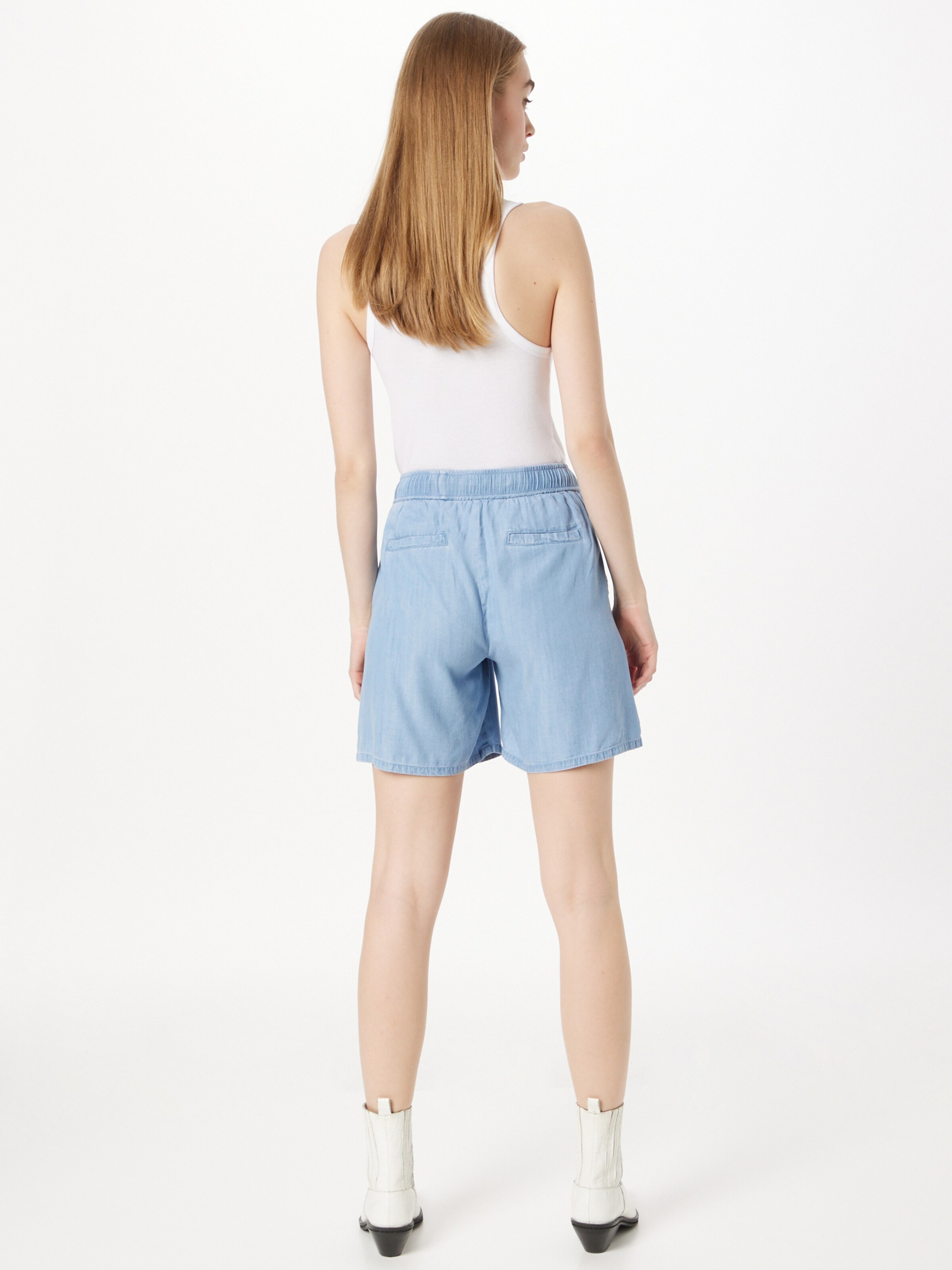 Frauen Große Größen b.young Shorts 'LANA' in Hellblau - MX18897