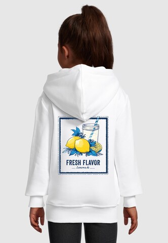 Merchcode Sweatshirt 'Fresh Flavor' in Wit: voorkant