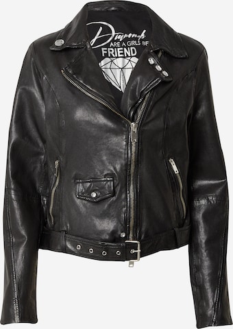 FREAKY NATION Välikausitakki 'Showbiz' värissä musta: etupuoli